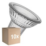 Multipack 10x Ledvance LED Spot GU10 PAR16 6.9W 650lm 120D - 940 Cool White | Best Colour Rendering - Dimmable - Replaces 80W