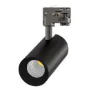 Noxion LED Track Spot 3-Phase Ecowhite Aluminium Black 30W 2960lm 36D - 830 Warm White | UGR <19