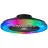 Brilliant Badria Ceiling Fan Plastic Metal Black 36W 4700lm - 830-865 CCT+RGB | 490mm - Remote Control Dimmable