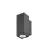 SLV Theo Pro S Wall Light Aluminium Anthracite 6W 700lm - 827 Extra Warm White | Outdoor - IP65