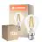 Multipack 10x Ledvance Classic LED B22 Pear Filament Clear 5.9W 806lm - 827 Extra Warm White | Replaces 60W