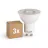 Multipack 3x Sylvania RefLED ES50 LED Spot GU10 PAR16 230lm 36D - 830 Warm White | Replaces 25W