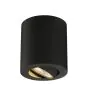 SLV Triledo Ceiling Light Aluminium Black Round 7.6W 640lm 38D - 830 Warm White