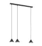 Emibig Pendant Elit Steel Black | Suitable for 3x GX53 - Max 12W