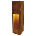SLV Slot 50 Floor Lamp Steel Rusty | Outdoor - IP44 - Suitable for 1x E27 