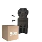 Multipack 50x Noxion GST - Compatible Connector - Male - 3 pole