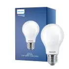 Philips Master LED E27 Pear Filament Frosted 5.9W 806lm - 922-927 Dim To Warm | Best Colour Rendering - Dimmable - Replaces 60W
